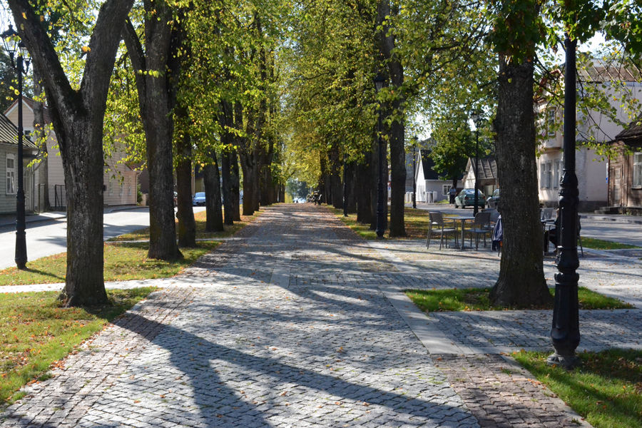 Katariina allee, Võru